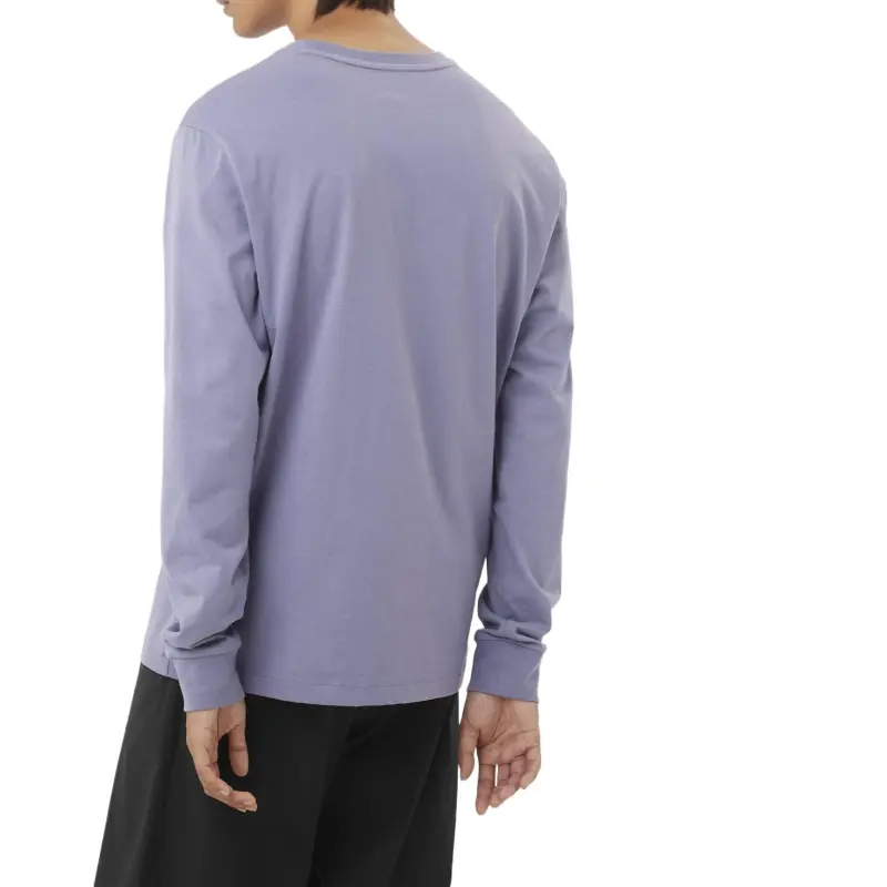 SALOMON T Shirts Men Purple-3