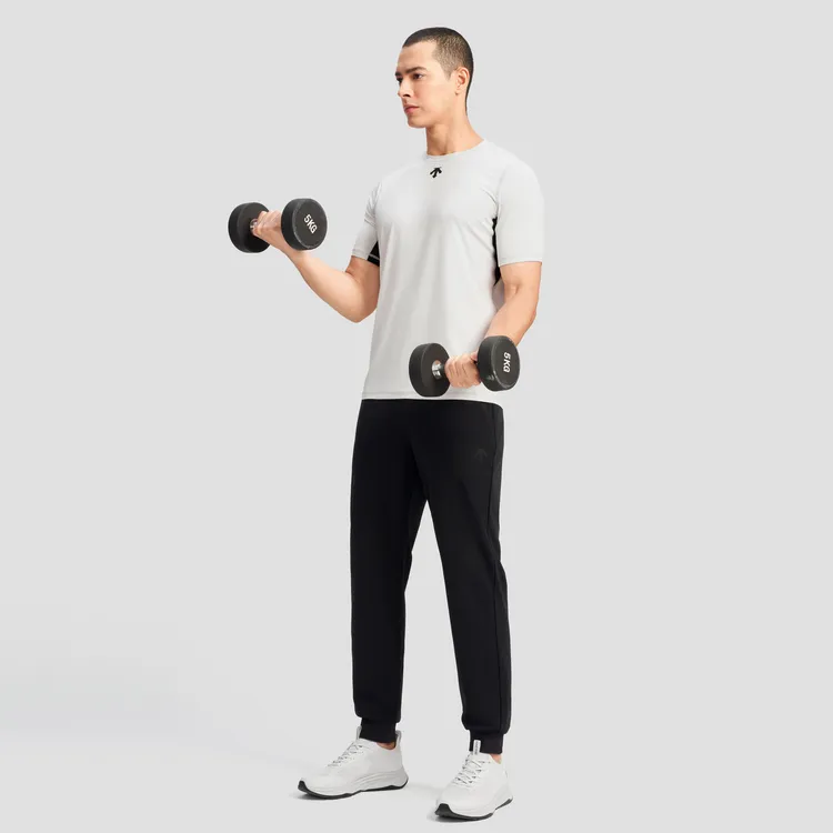 DESCENTE ESSENTIAL Series Knitted Sweatpants Men's-14