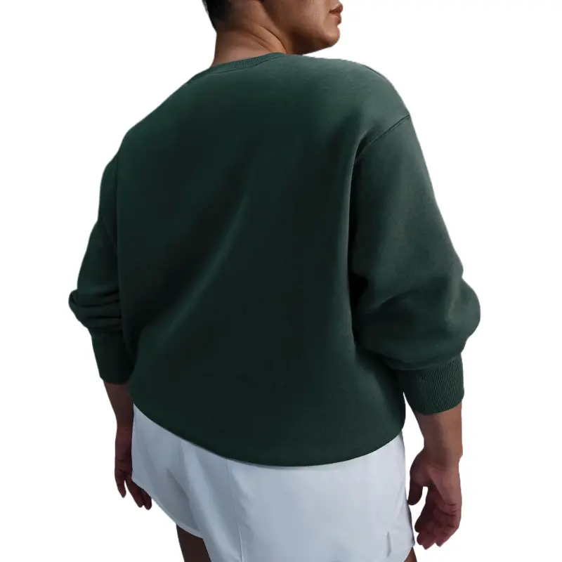 Nike Sportswear Phoenix Fleece Women's Oversized Crew-Neck Sweatshirt Sweatshirt Women's Vintage Green/Sail-1
