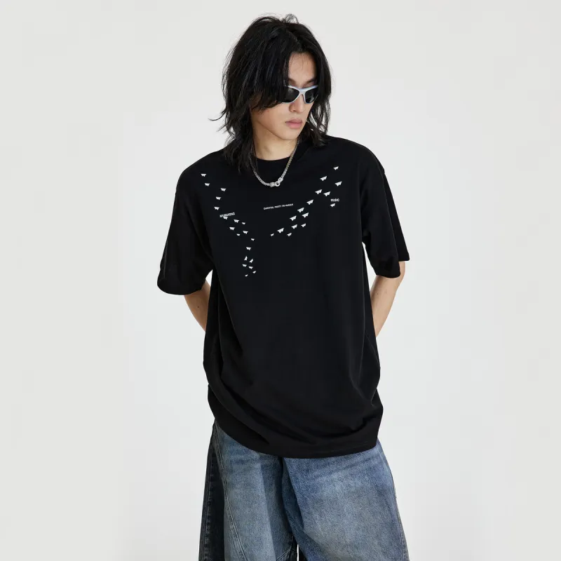 RUIZENLUO T Shirts Unisex Black-3
