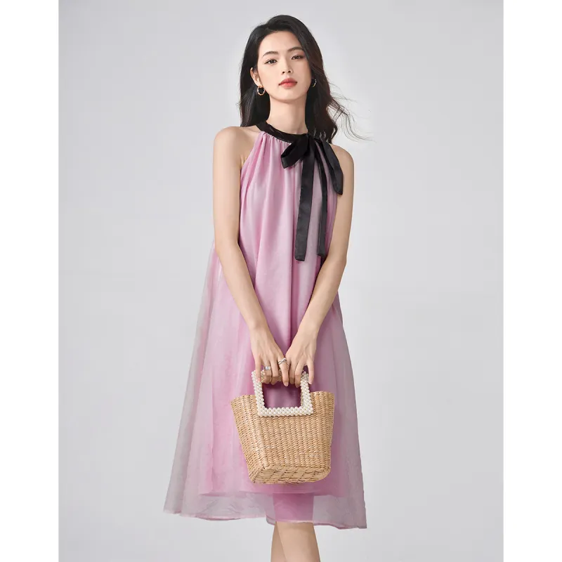 Love Elaine Summer Sleeveless Dress Women's-5