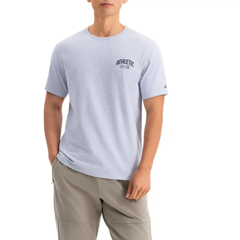 DECATHLON T Shirt Men's Zinc Gray-1