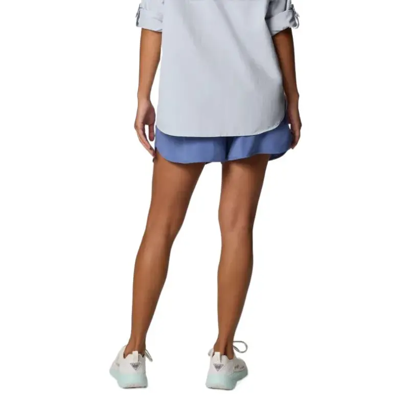 Columbia Windy Bay Omni-Wick Omni-Shade Casual Shorts Women's Bluebell-3