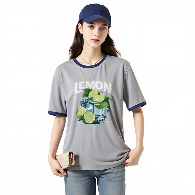 FAIRWHALE Drop Shoulder Sleeve T Shirt Women's-26