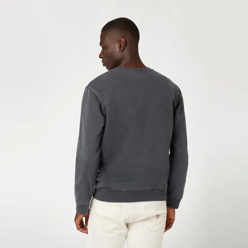 GUESS Sweatshirt Men's Blue Gray-3