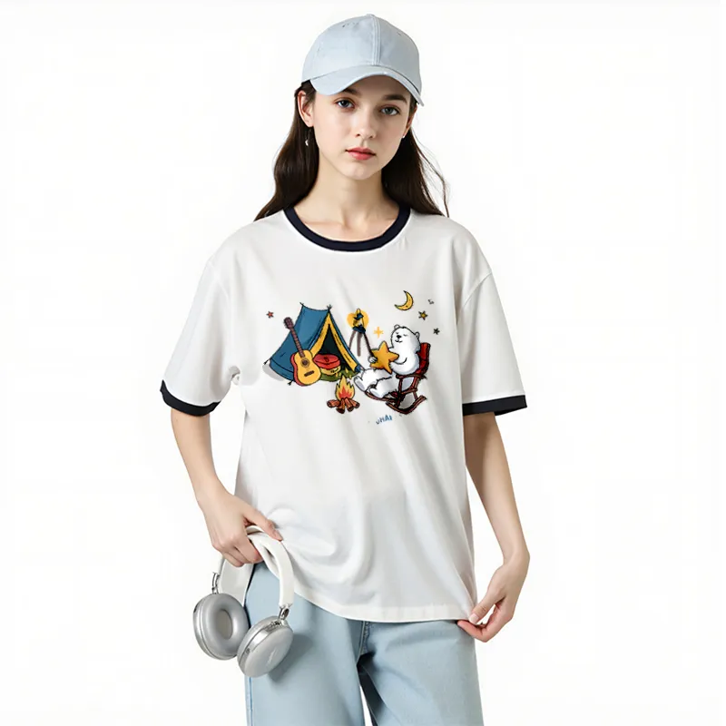 FAIRWHALE Regular T Shirt Women's-3
