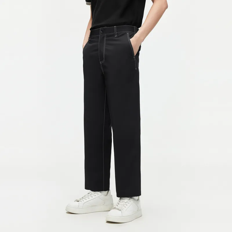 GXG Casual Pants Men Black-4