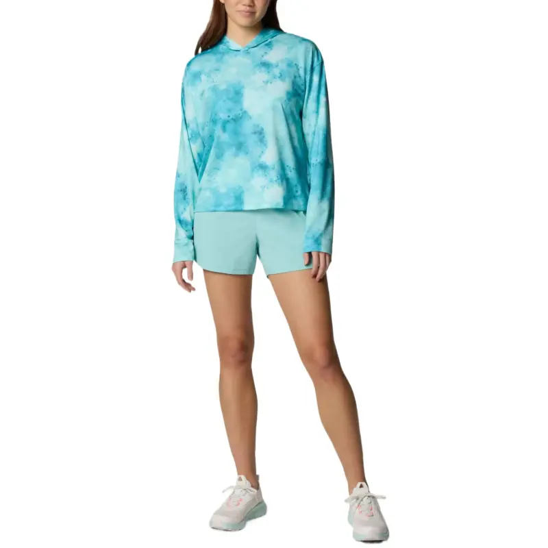 Columbia PFG Tamiami Casual Shorts Women's Blue-3