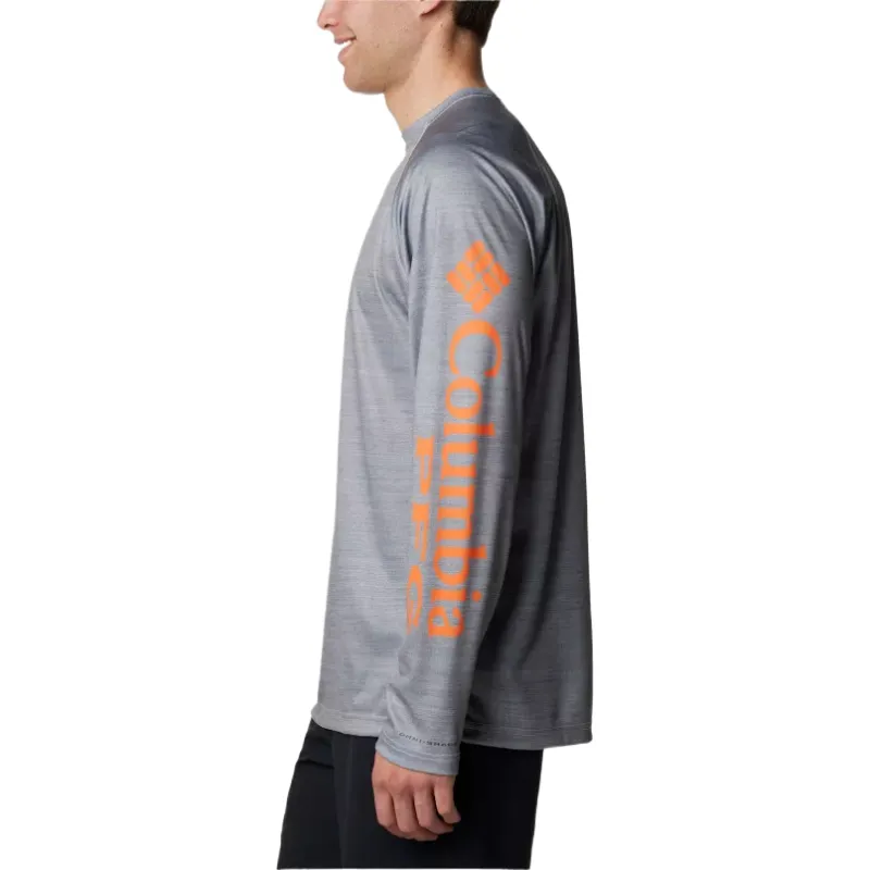 Columbia PFG Terminal Tackle T Shirt Men's Gray-2