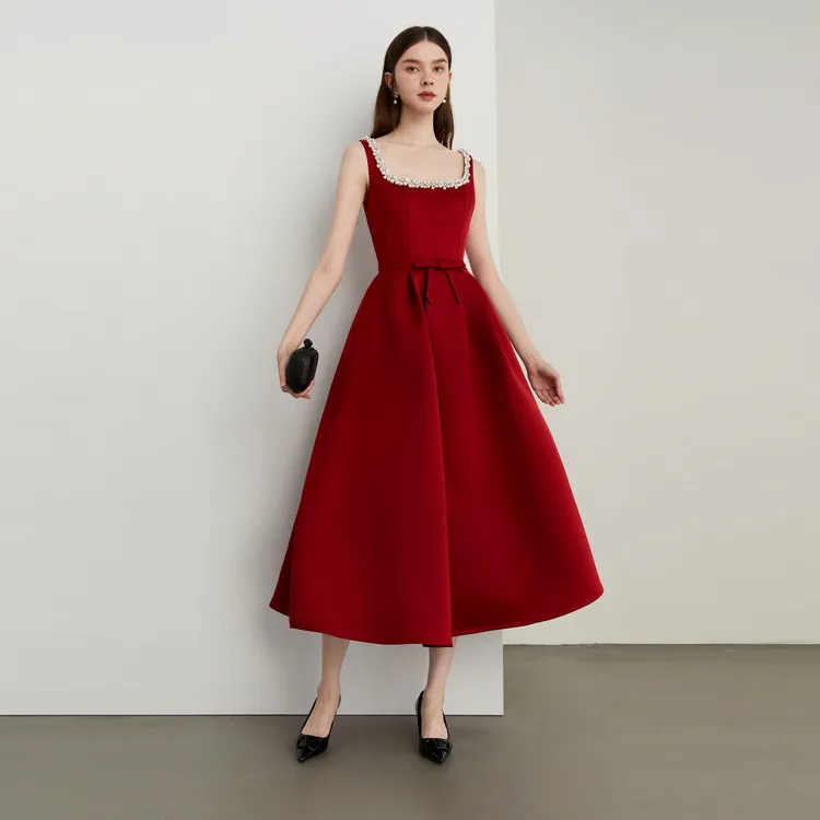 DPLAY Evening Dresses Women's Ancora Red-1