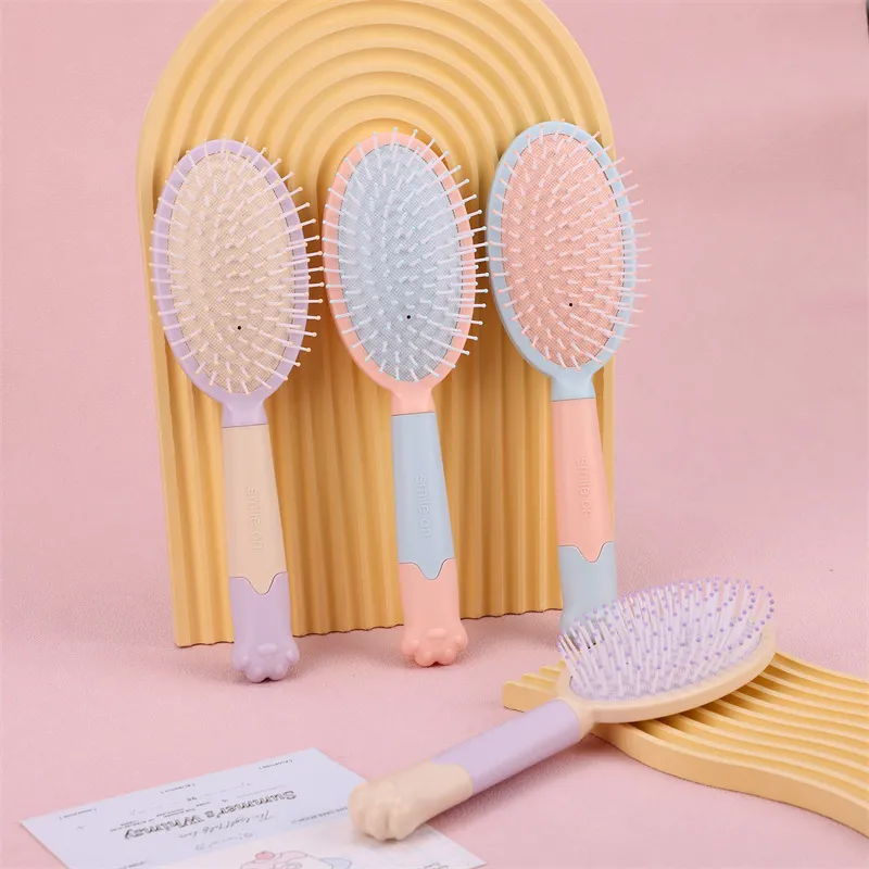 Love Of Wormwood Cartoon Air Cushion Cat Paw Cute Comb Massage-1