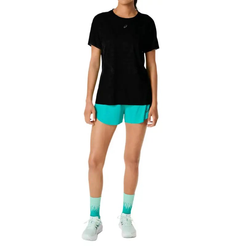 Asics Metarun Regular T Shirt Women's Black-3