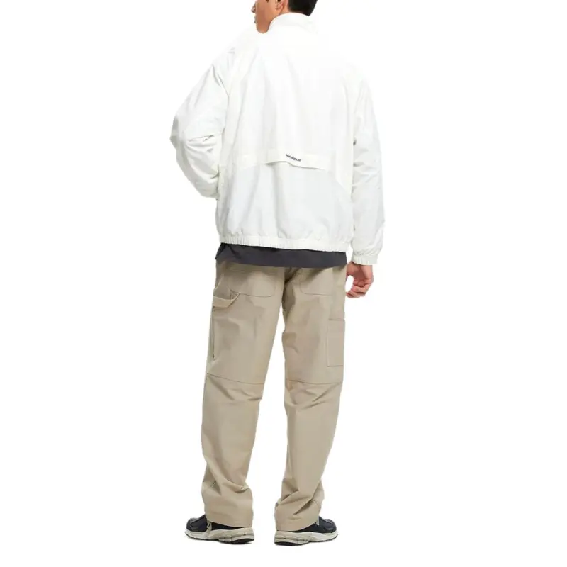 New Balance UNI ESSHeritage Jackets Coats Unisex Ivory-3