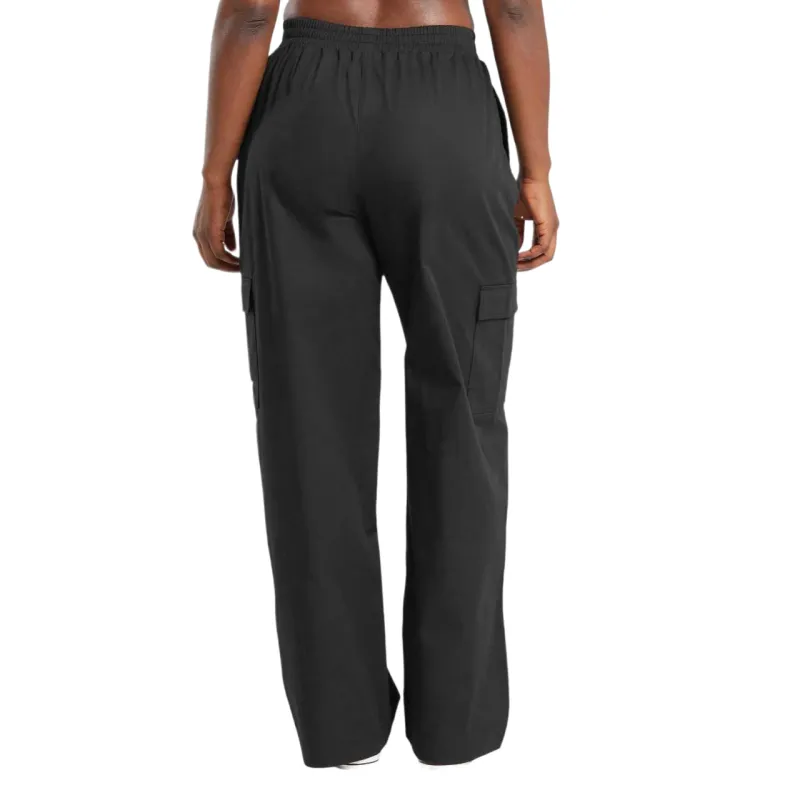 GYMSHARK Cotton Cargo Pants Cargo Pants Women's Black-1