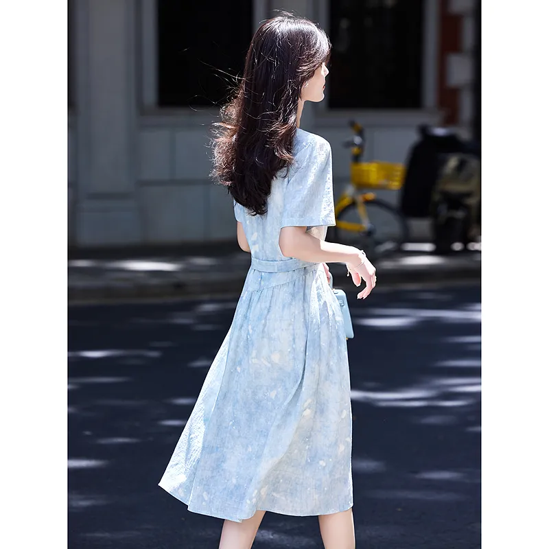 A Paradise For Awakening Short Sleeved Dress Women's-4