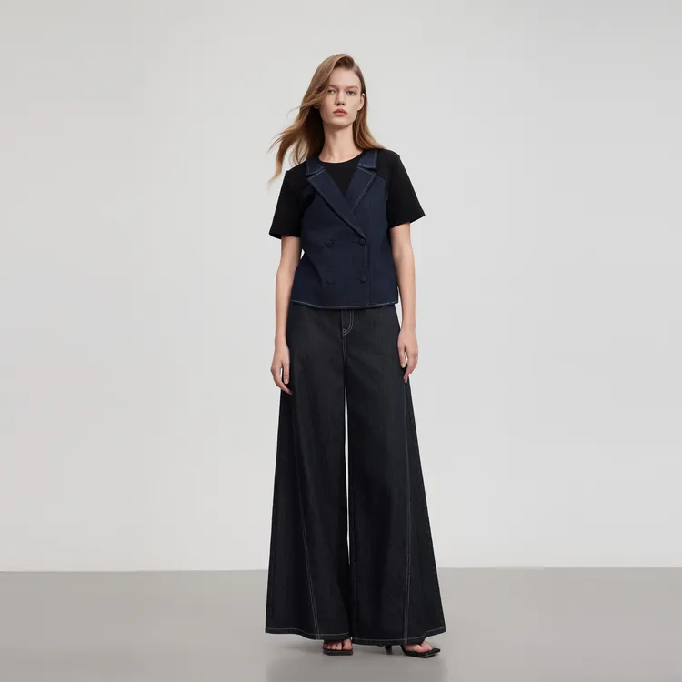 ELLE T Shirts Women's Black-3