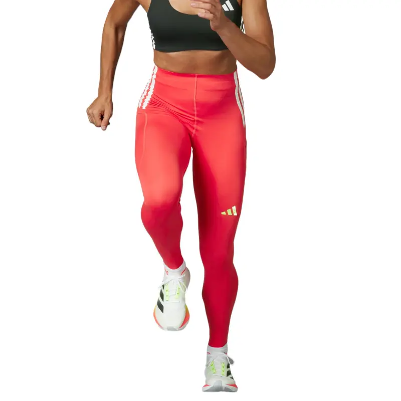 Adidas AdizeroClimacool Athletic Trousers Women's Red-1