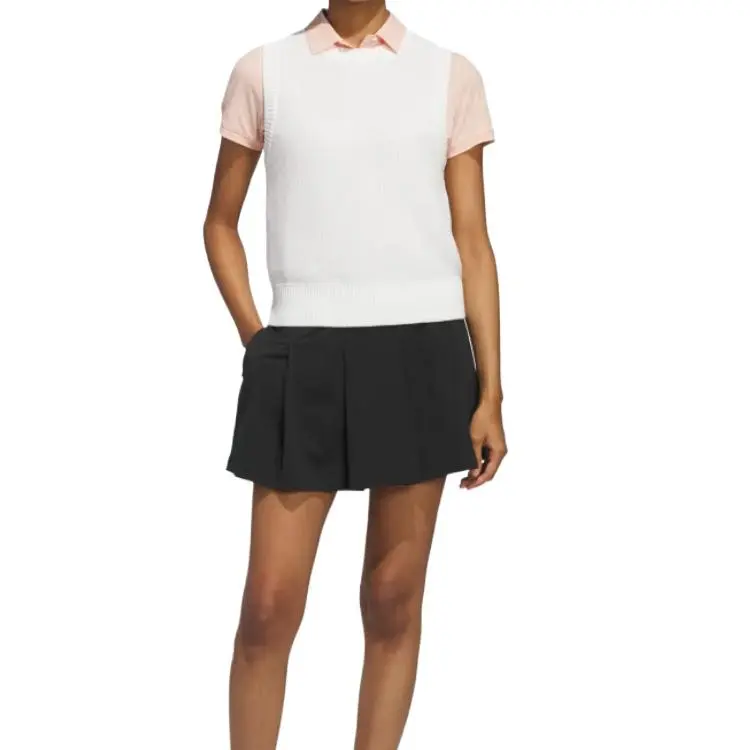 Adidas Women's Ultimate365 Knit Tour Vest White-3