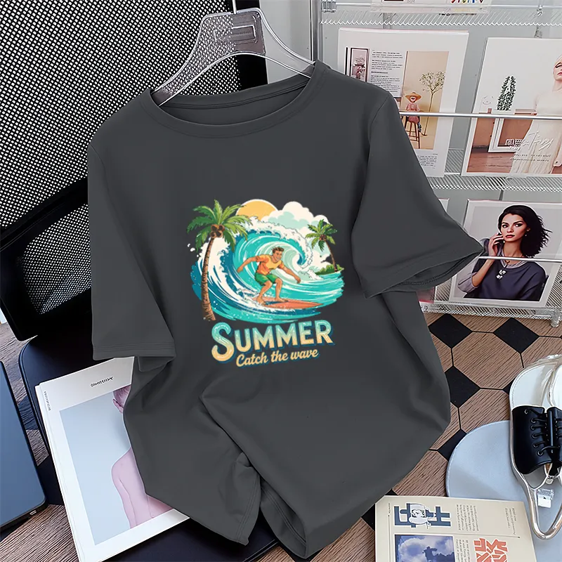 FAIRWHALE T Shirts Women's-14