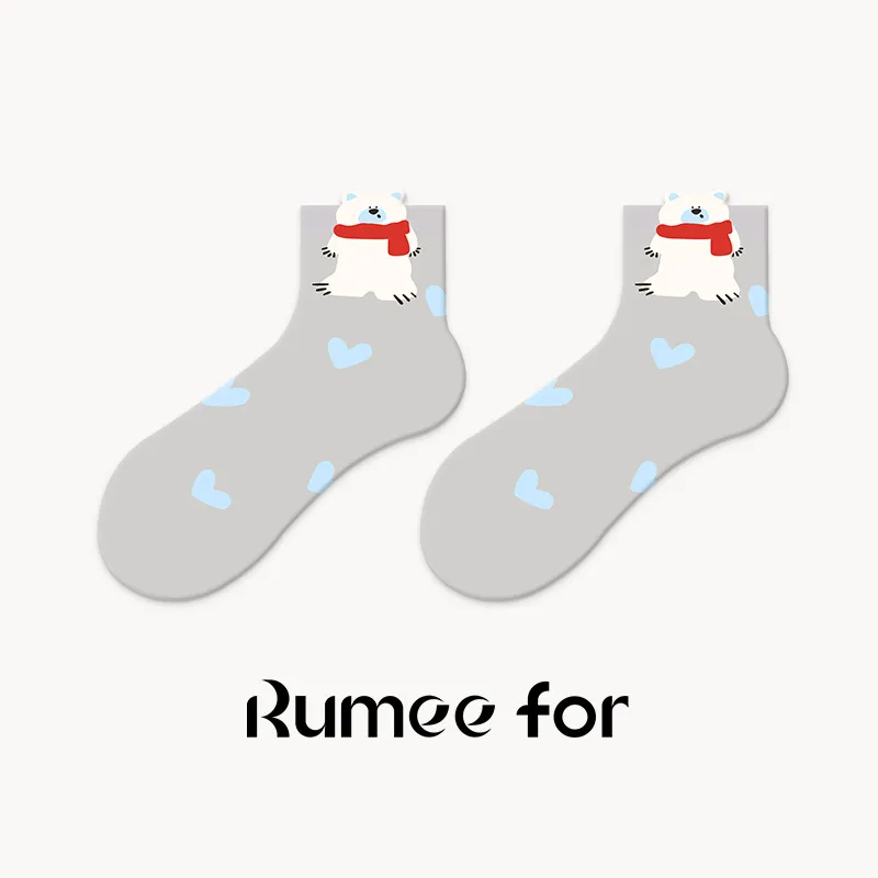Gentle Welcome Ankle Socks Women's Combo Set-7