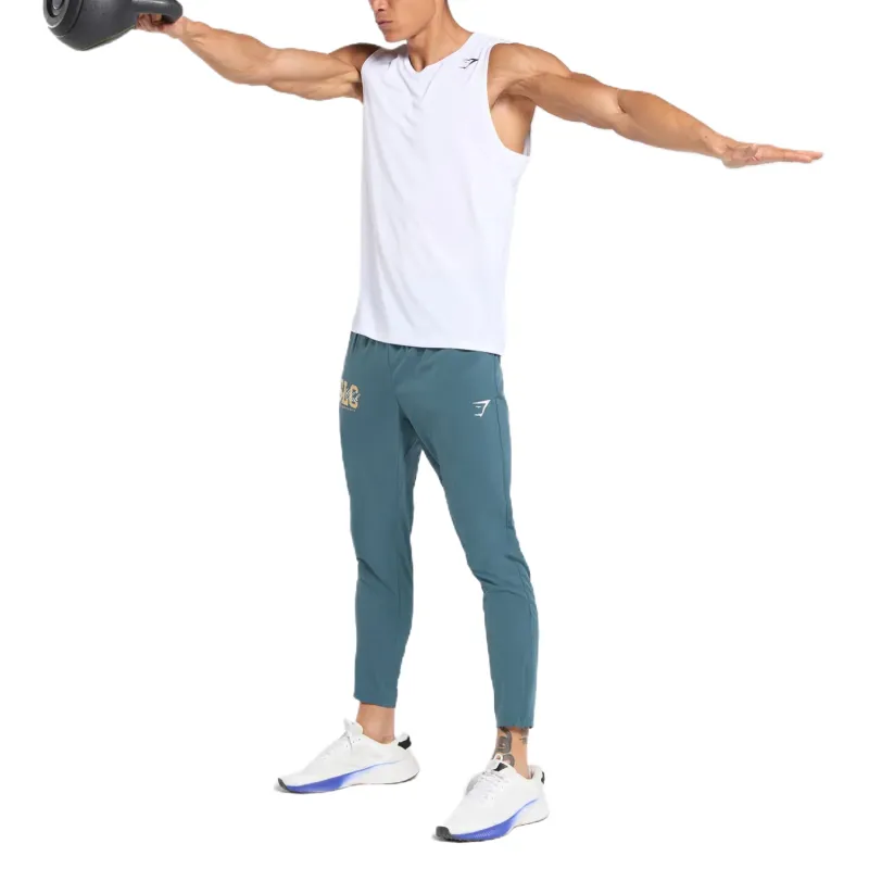 GYMSHARK Script Woven Joggers Lifting Club Knitted Sweatpants Men's-7