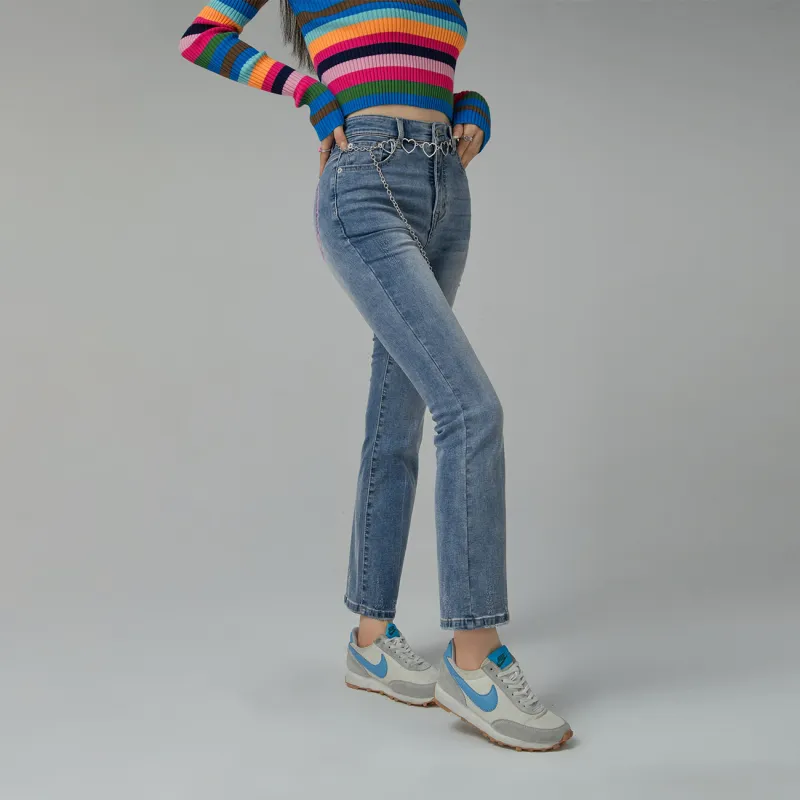 CHUU Flared Pants Jeans Women's-11