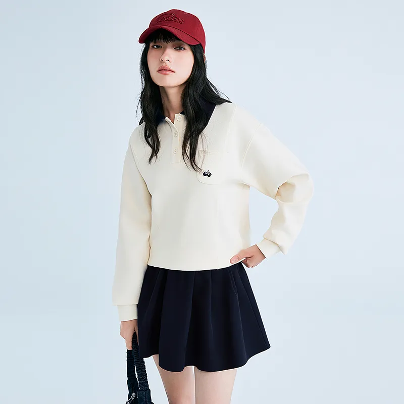 LEDIN Sweatshirt Women's Cannoli Cream-2