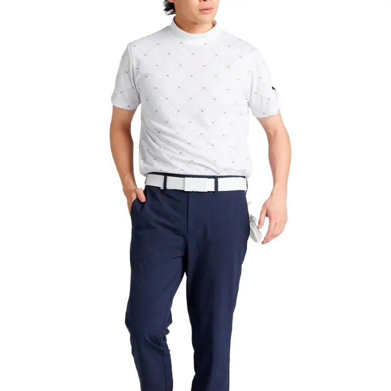PUMA AOP Golf Clothing Men's White-4