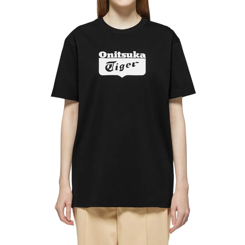 Onitsuka Tiger T Shirt Unisex Black-2