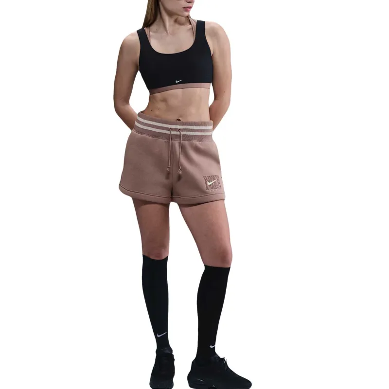 Nike Sportswear Phoenix Fleece Women's High Waisted Loose Graphic Shorts-1