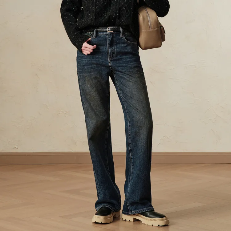 JZ. ANNAKRO Jeans Women's Dark Blue-2