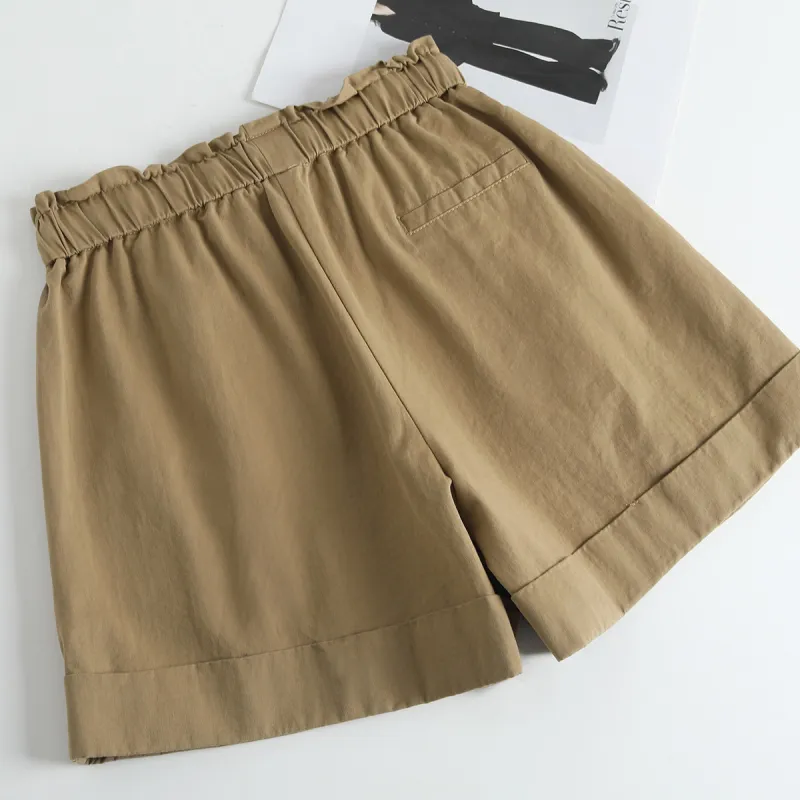 TERRE BLEUE Summer Casual Shorts Women's-7