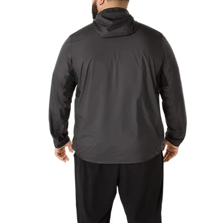 Asics SILVER JACKET Jackets Coats Men's Performance Black-1