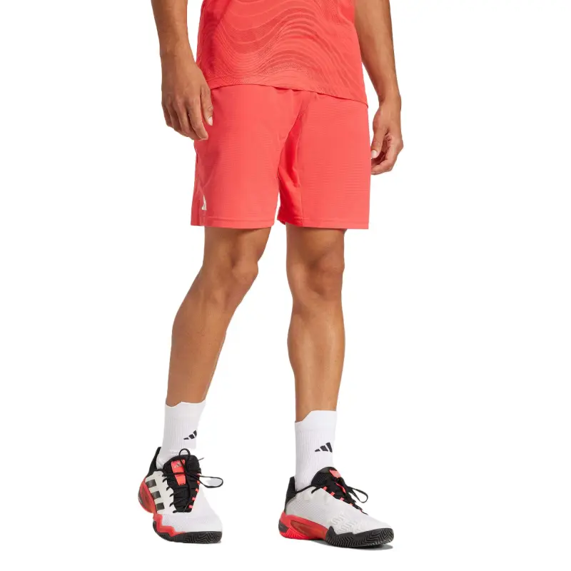 Adidas Tennis PRO ERGO Casual Shorts Men's Red-3