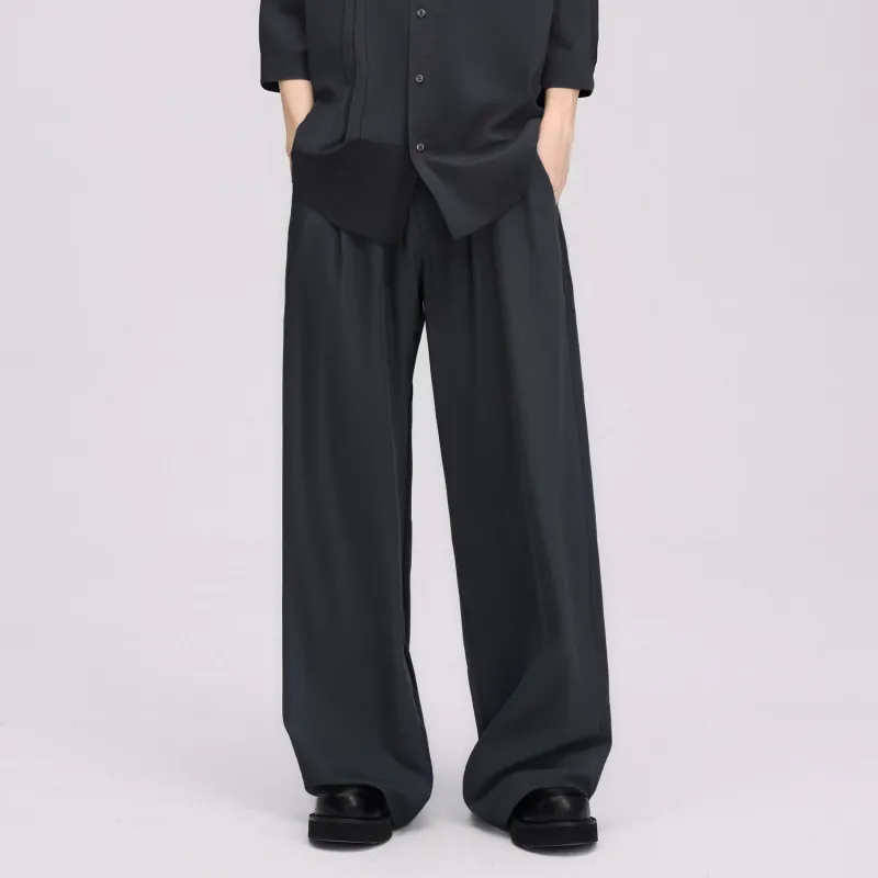 HERBEL Casual Pants Men Black-3