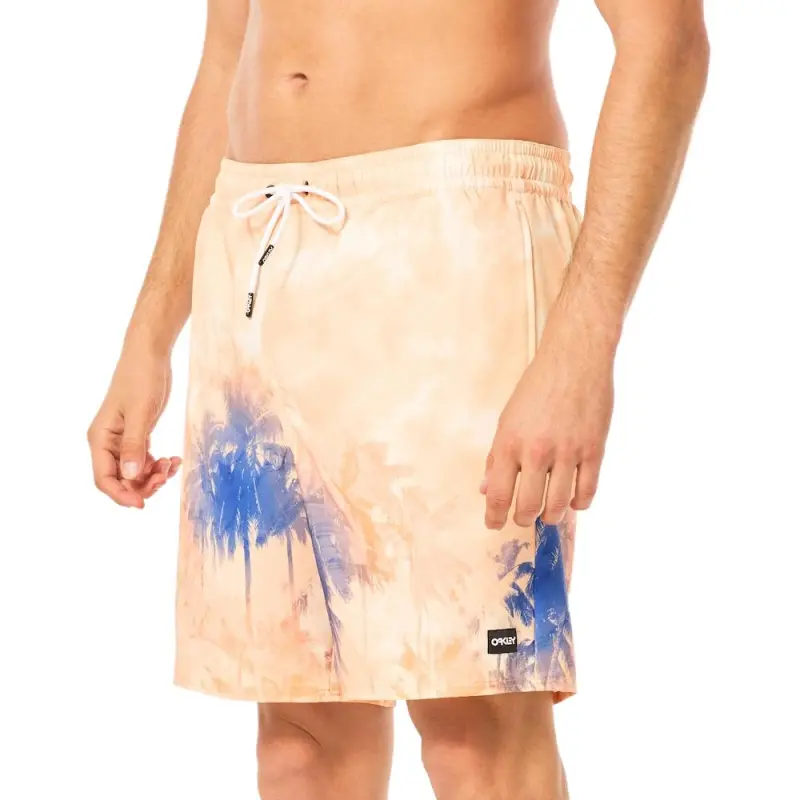 Oakley Canary Palms Rc 18' Beachshort Casual Shorts Men's Beige-5
