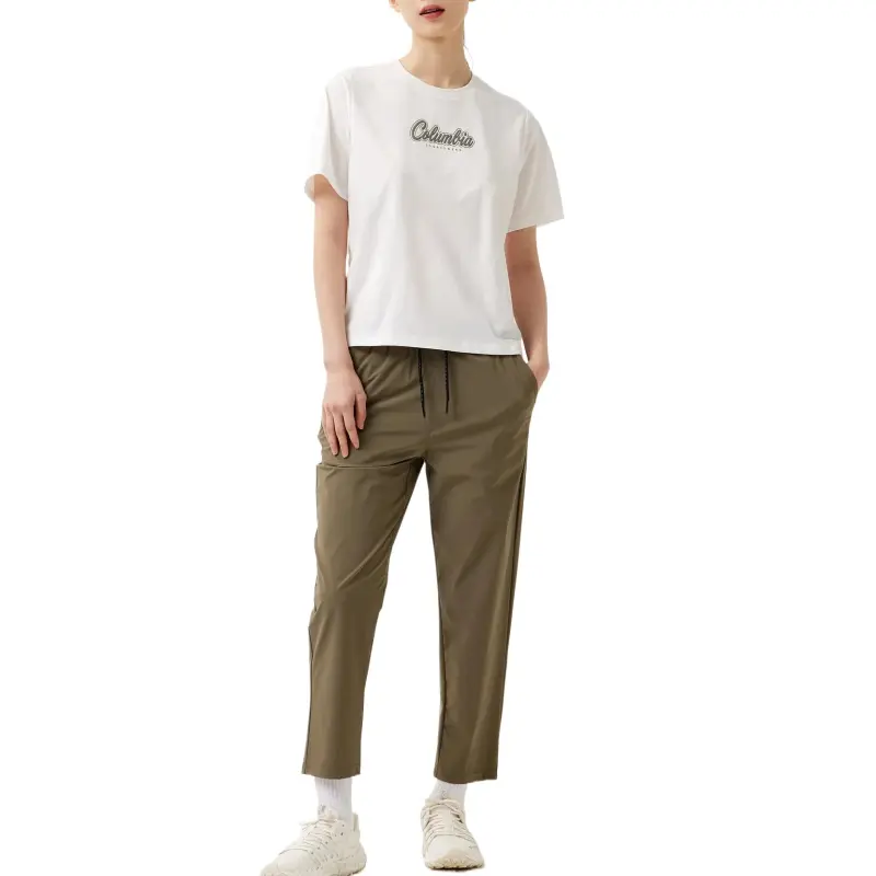 Columbia Regular T Shirt Women's Sea Salt Color-4