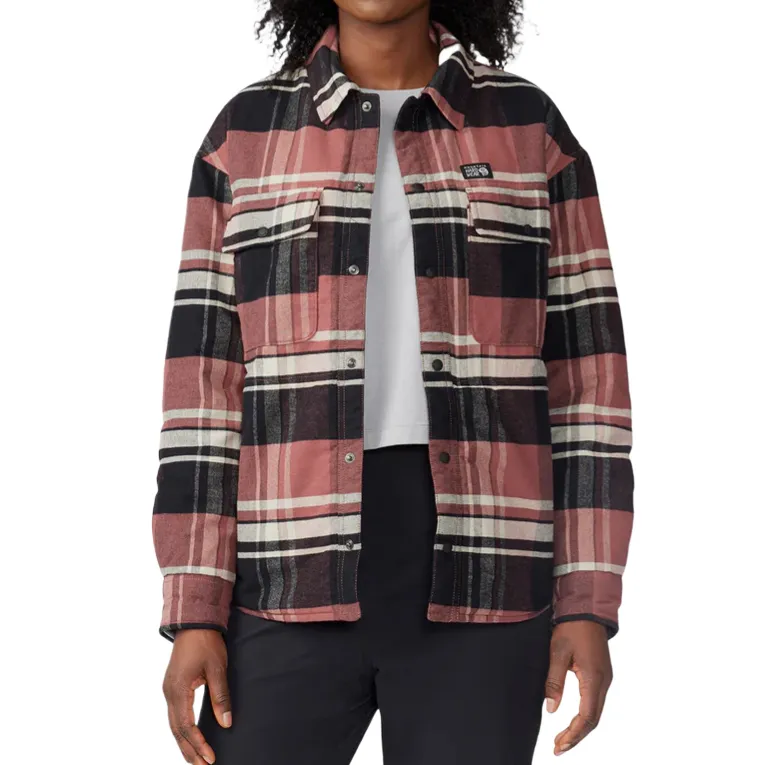 MOUNTAIN HARDWEAR W Flannel Shacket Shirt Women's-2