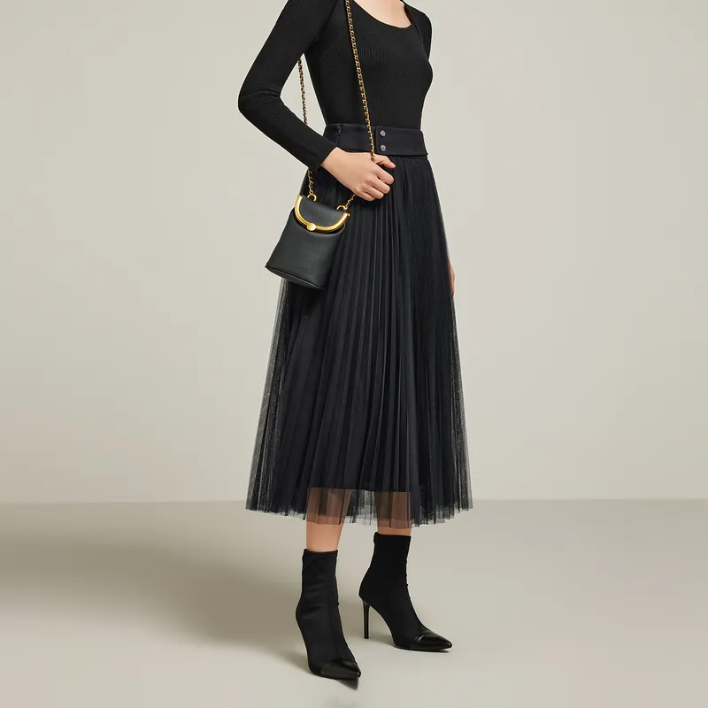 JZ Juzui Casual Long Skirt Women's-5