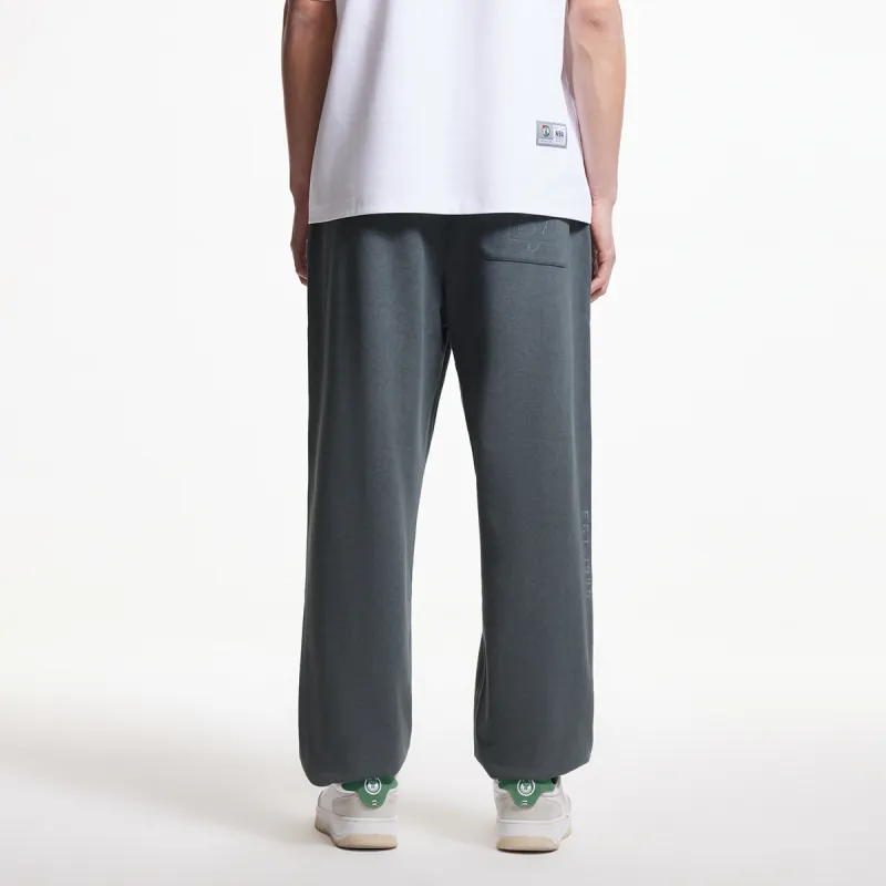 JACK JONES· JACK & JONES X NBA Co brand Knitted Sweatpants Men's Black Sandy-3