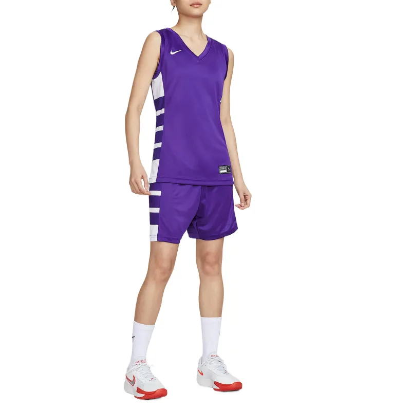Nike Dri Fit Elite Power Sports Shorts Women's Team Purple-2