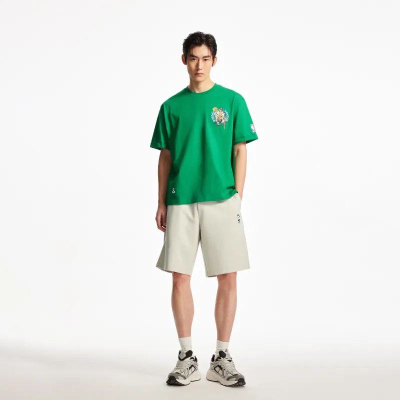 JACK JONES· JACK&JONESxNBA Casual Shorts Men's C63 Khaki-3