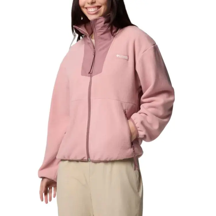 Columbia Sequoia Grove Jacket Women's Eraser Pink/Fig-2