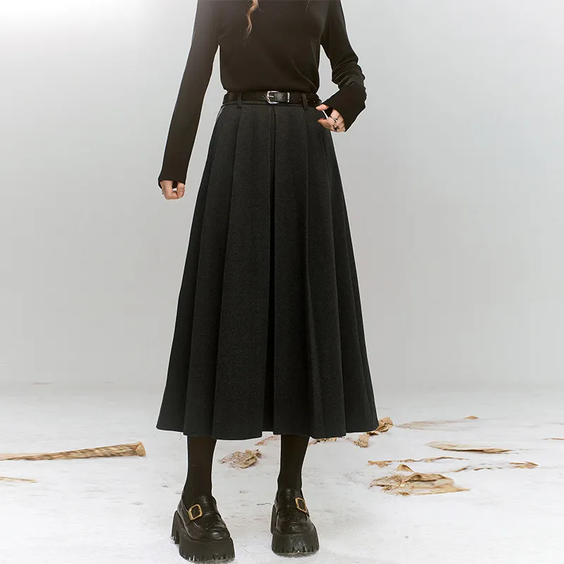 ELF SACK Casual Long Skirt Women's-8
