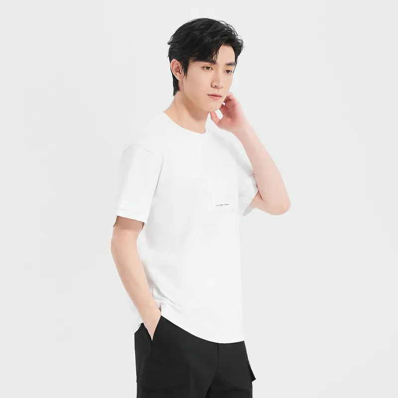 LESS IS MORE T Shirts Men White 25XTX3971K-5
