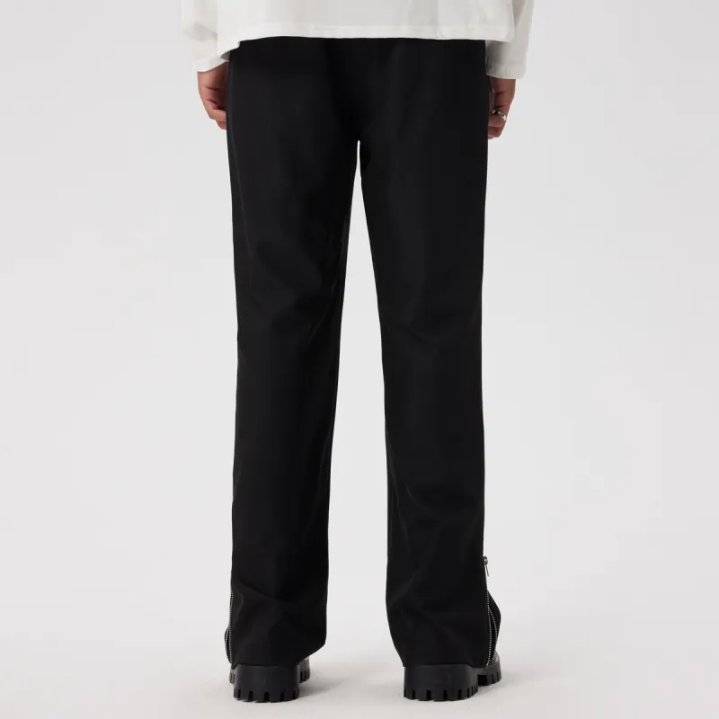 FORHUG Casual Pants Unisex Black-4