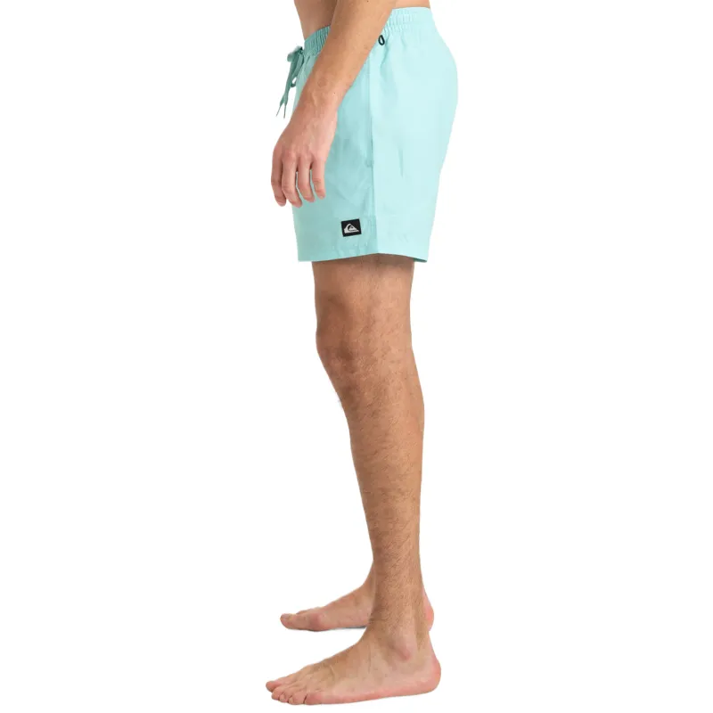 Quiksilver Everyday Solid Volley Beach Shorts Men's Aqua Blue-3