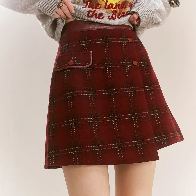 ELF SACK Casual Short Skirts Women's-7
