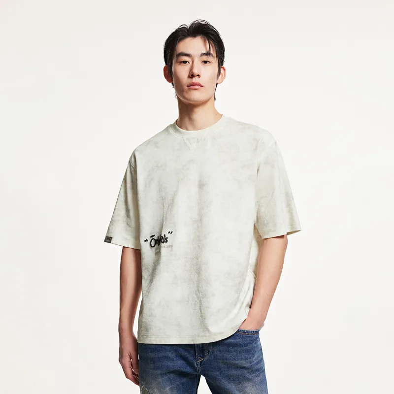 JACK&JONES T Shirts Men A06 Raw White-2
