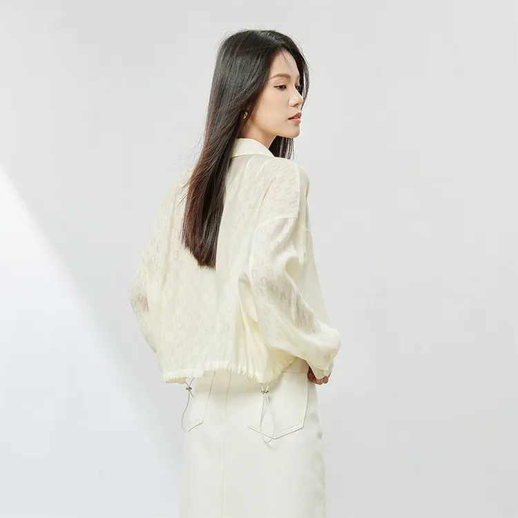 SENTUBILA Cropped Coats Women's-4